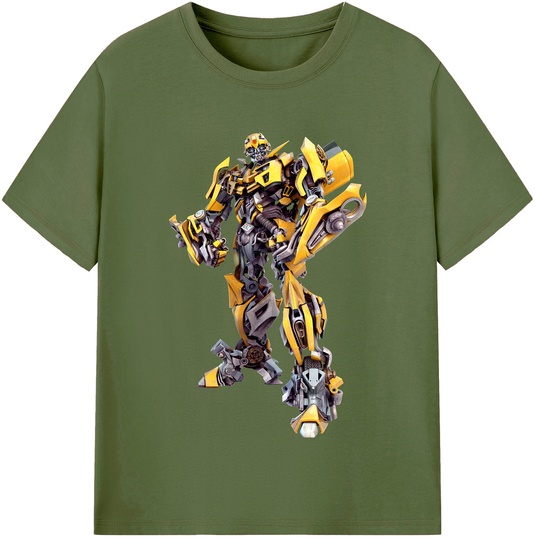 （画像用） Transformers トランスフォーマー 綿100％半袖Tシャツ（フロントプリント）